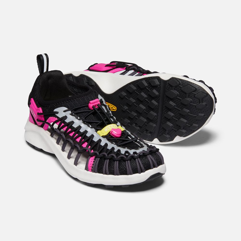 Keen Slip-On Dam Svarta/Rosa - Uneek Snk Shoes - 913057TBI